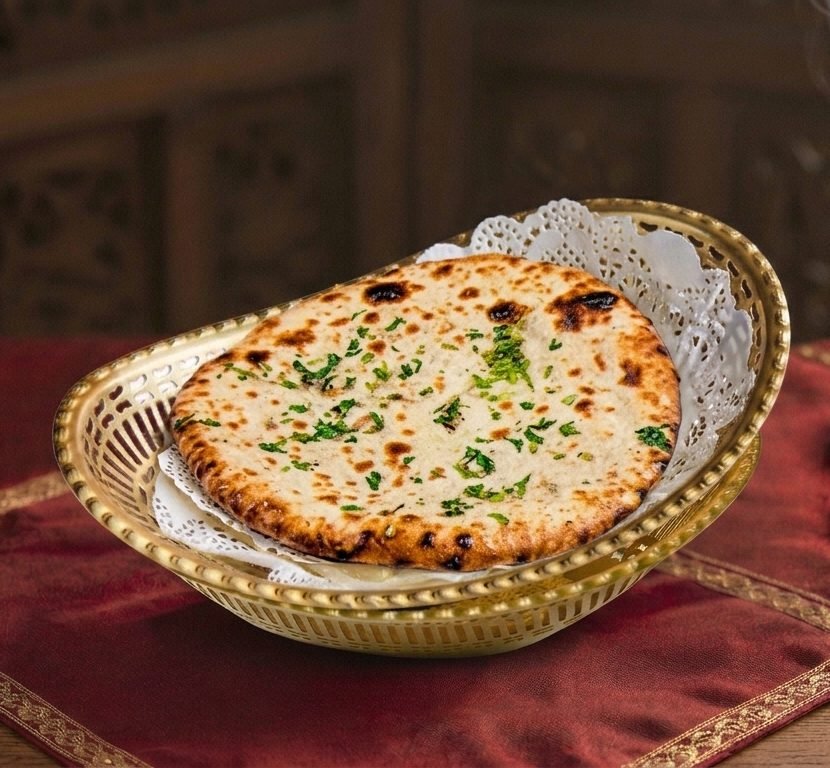 Khamiri Kulcha — Chicken Tikka